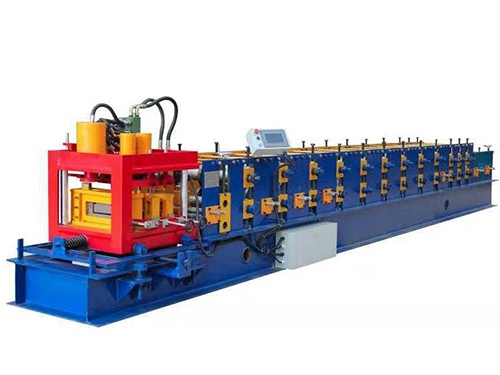 Mould cutting type C purlin roll forming machine